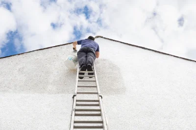 Peinture extérieure à Poyans — façades et ravalement